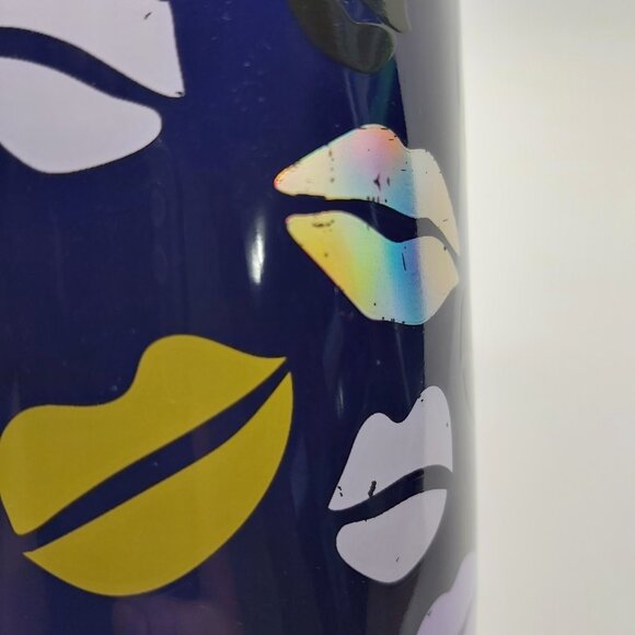 Davids Tea Nordic Mug Color Changing Lips Kiss Valentine Blue Infuser and Lid - Picture 11 of 12